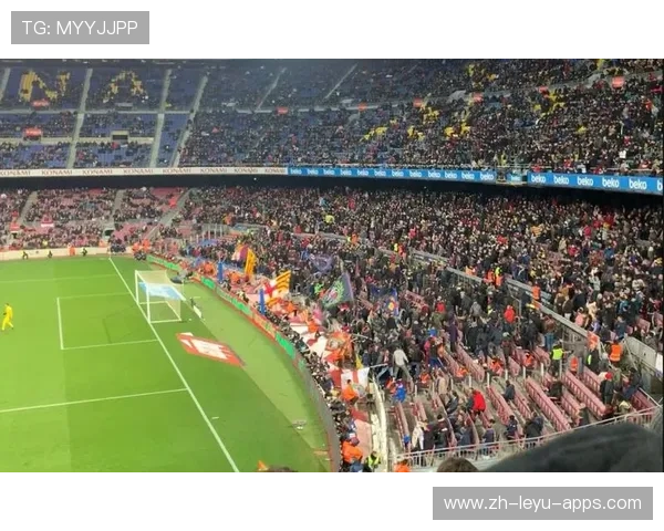 球迷看台燃起烟雾弹，比赛中断